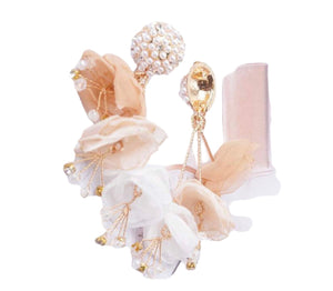 Fabulous Flower drop earrings